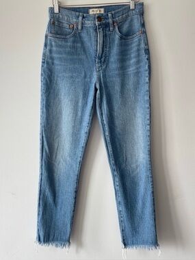 Madewell The perfect vintage Jean 27 Blue Denim Jeans high rise casual preppy